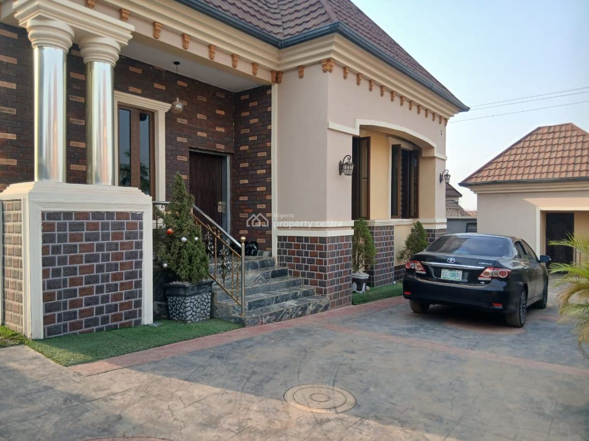 Luxury 4 Bedroom Bedroom Fully Detached Bungalow with Bq, Fha (f.h.a), Lugbe District, Abuja, Detached Bungalow for Sale