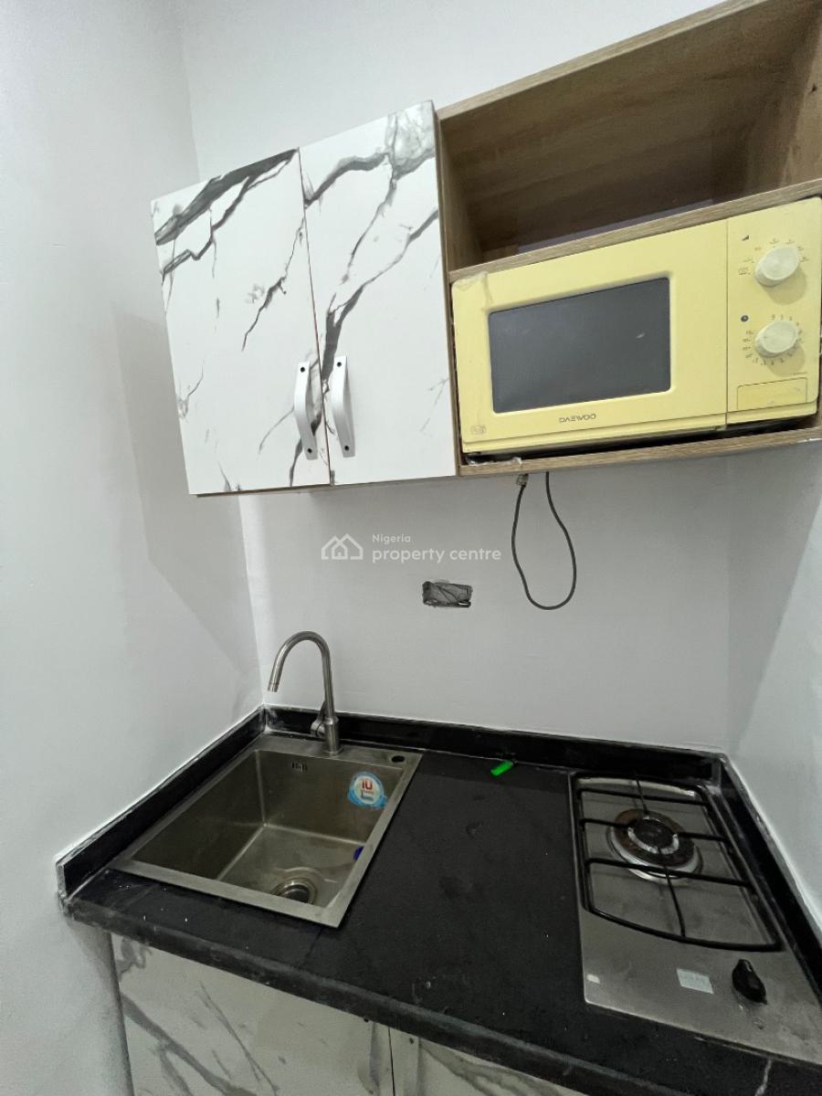 Partly Furnished and Fully Serviced Room & Parlour in Osapa London, Osapa London Estate, Osapa, Lekki, Lagos, Mini Flat (room and Parlour) for Rent