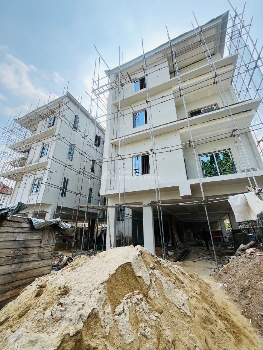 Magnificently Newly Built 4 Bedroom Apartment with a Bq, Ikeja Gra, Ikeja, Lagos, Block of Flats for Sale