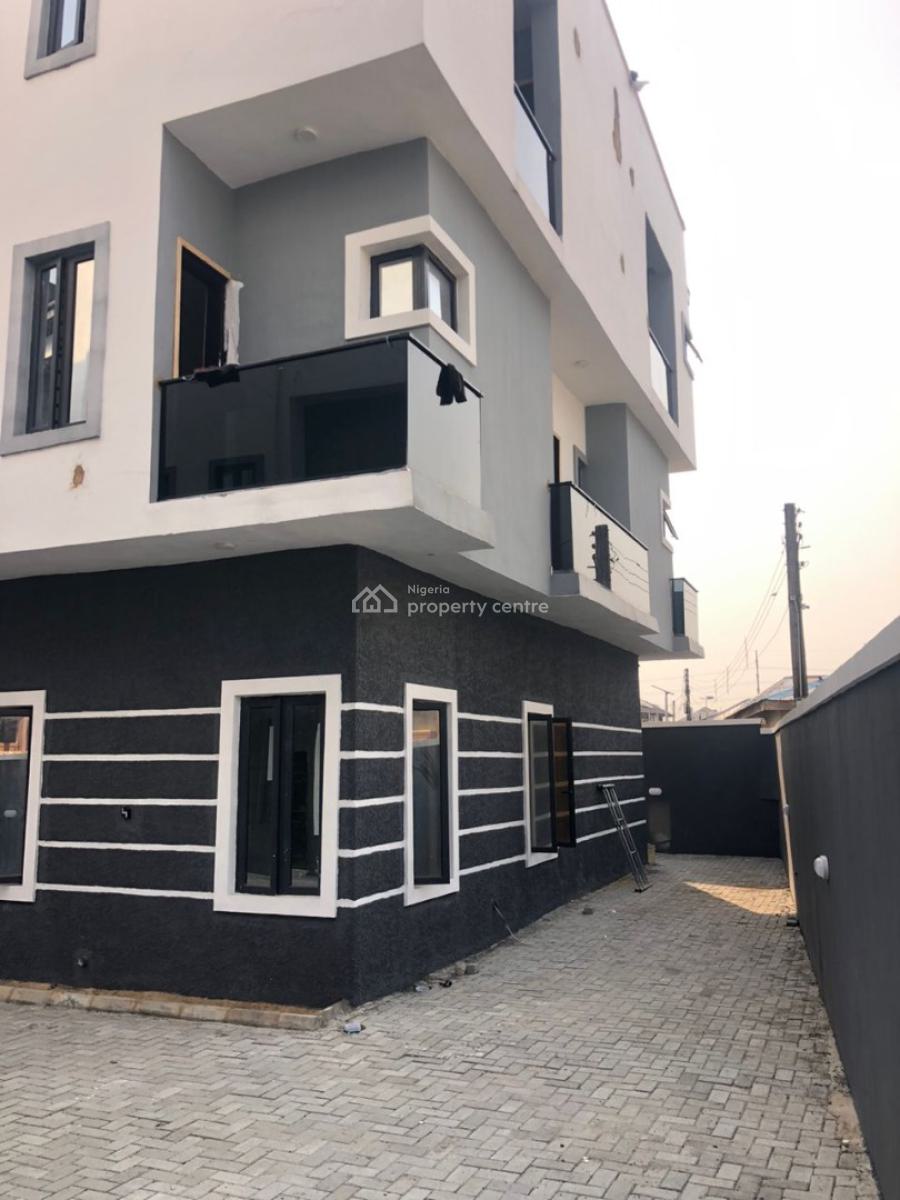4-bedroom All En-suite Terrace with Maids Room, Off Freedom Way, Lekki, Lagos, Terraced Duplex for Sale