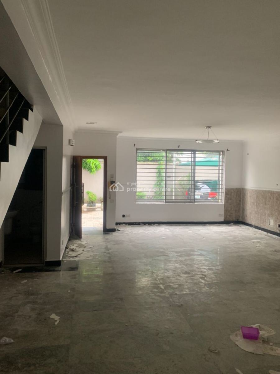 Serviced 4 Bedroom Terrace Duplex with Bq, Lekki Phase 1, Lekki, Lagos, Terraced Duplex for Rent