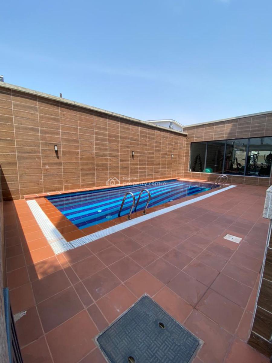 Spacious 1 Bedroom Fully Serviced with 24 Hours Light , Gym and Pool, Ologolo Lekki, Ologolo, Lekki, Lagos, Mini Flat (room and Parlour) for Rent