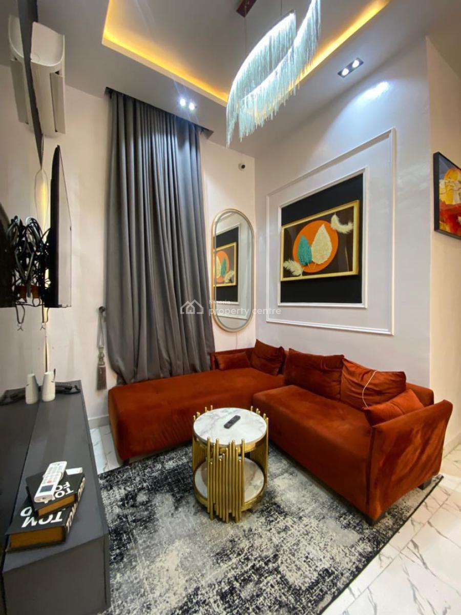 Luxury Furnished 4 Bedroom Semi Detached  Self Compound (airbnb Allowed), Orchid Road Before Roundabout, Lekki, Lagos, Semi-detached Duplex for Rent