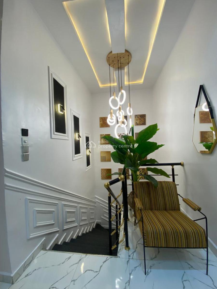 Luxury Furnished 4 Bedroom Semi Detached  Self Compound (airbnb Allowed), Orchid Road Before Roundabout, Lekki, Lagos, Semi-detached Duplex for Rent