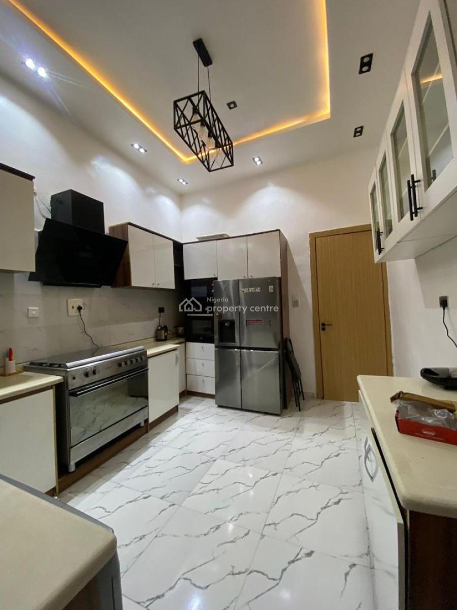 Luxury Furnished 4 Bedroom Semi Detached  Self Compound (airbnb Allowed), Orchid Road Before Roundabout, Lekki, Lagos, Semi-detached Duplex for Rent
