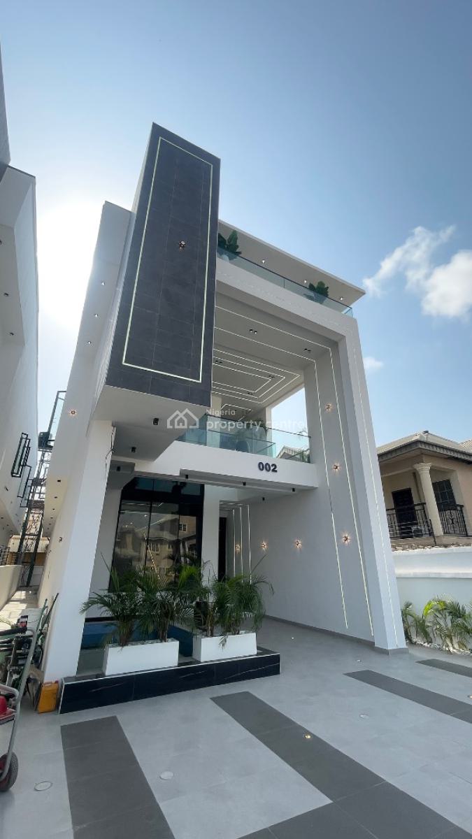 5 Bedroom Fully Detached Luxurious, Massive   Duplex  + Gym + Bq, Ikota, Lekki, Lagos, Detached Duplex for Sale