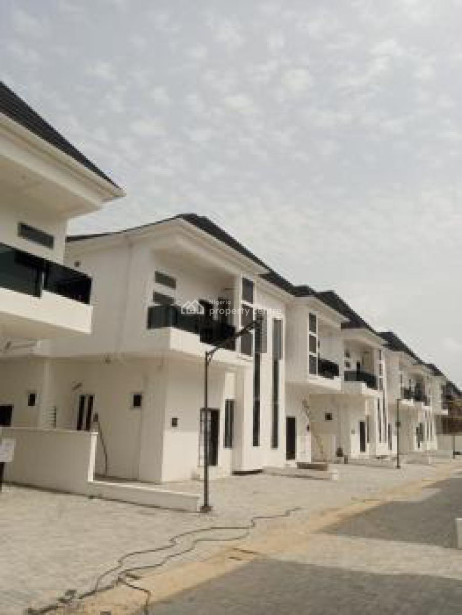 4 Bedroom Semi Detached Duplex, West Bridge 2, Off Orchid Road, Lafiaji, Lekki, Lagos, Semi-detached Duplex for Rent