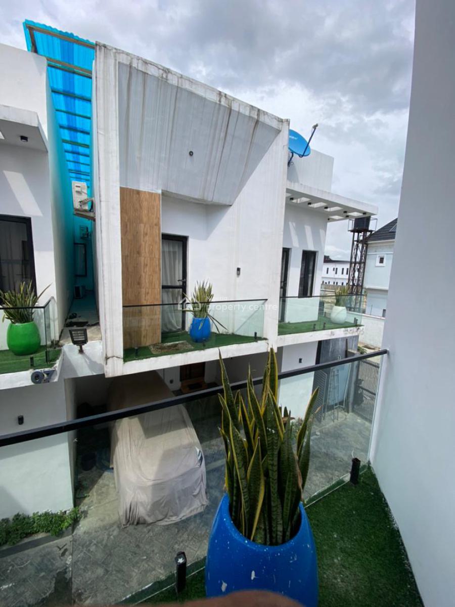 Serviced 4 Bedroom Terrace Duplex with Estate Pool, Orchid Road Before The Roundabout, Lekki, Lagos, Terraced Duplex for Sale