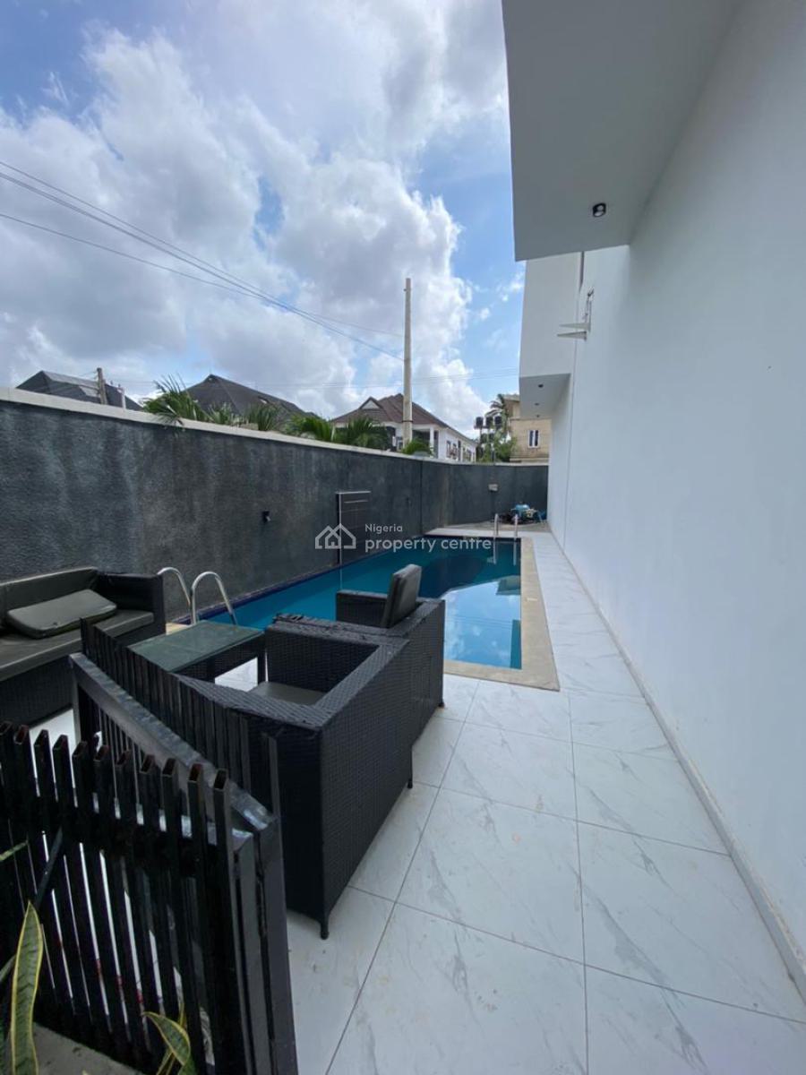 Serviced 4 Bedroom Terrace Duplex with Estate Pool, Orchid Road Before The Roundabout, Lekki, Lagos, Terraced Duplex for Sale