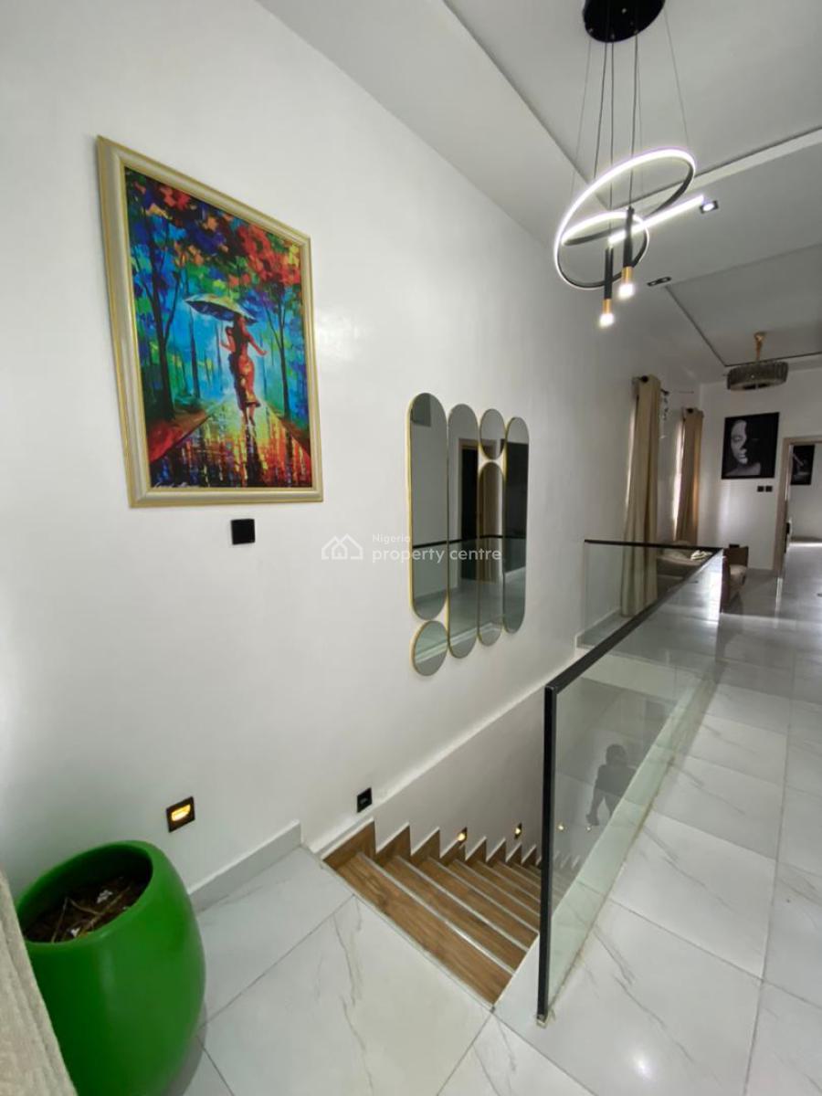 Serviced 4 Bedroom Terrace Duplex with Estate Pool, Orchid Road Before The Roundabout, Lekki, Lagos, Terraced Duplex for Sale