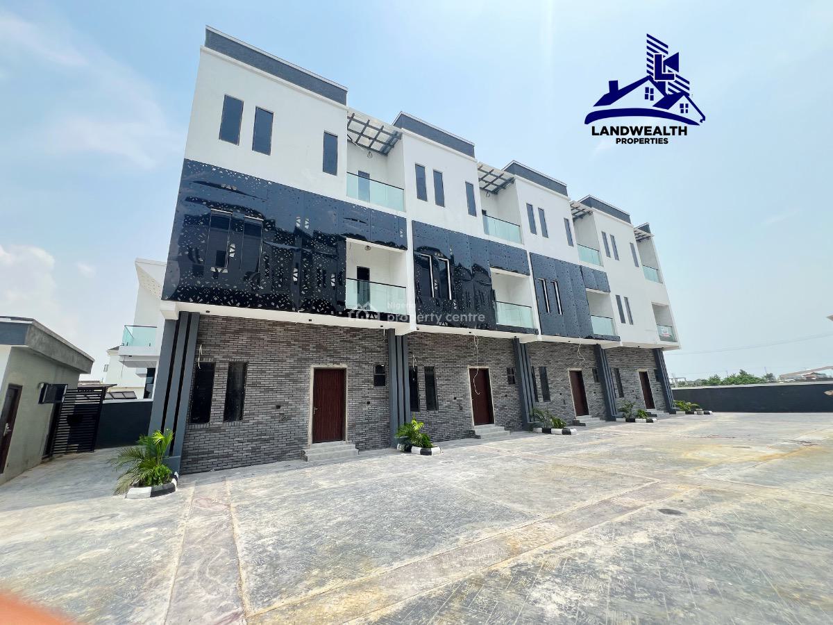 Tastefully 3 Bedroom Townhouse Duplex, Secure Estate at Orchid, Lekki, Lagos, Terraced Duplex for Sale