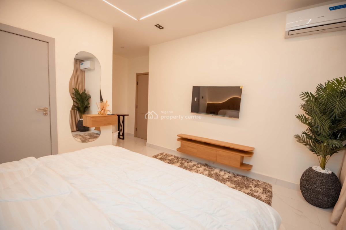 Newly Launched Two Bedroom Automated Alexa Smart Maisonette, Freedom Way The Rock Apartments, 3 Olu-babajide Close, Lekki Phase 1, Lekki, Lagos, Flat / Apartment Short Let