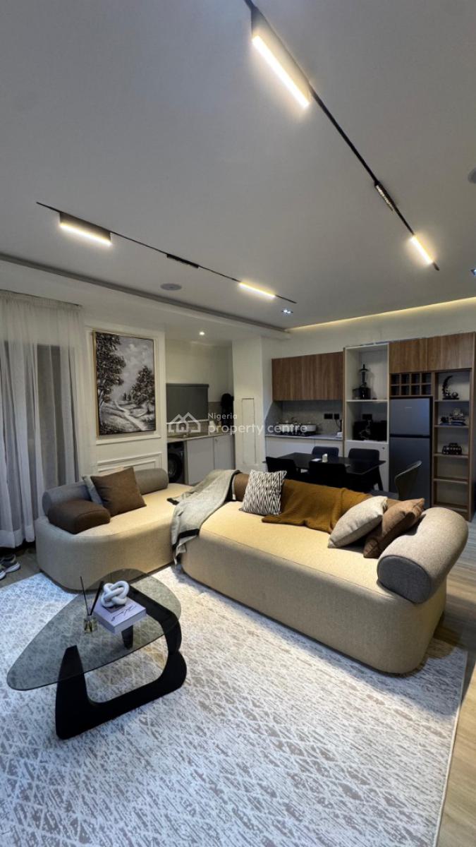Newly Launched Two Bedroom Automated Alexa Smart Maisonette, Freedom Way The Rock Apartments, 3 Olu-babajide Close, Lekki Phase 1, Lekki, Lagos, Flat / Apartment Short Let