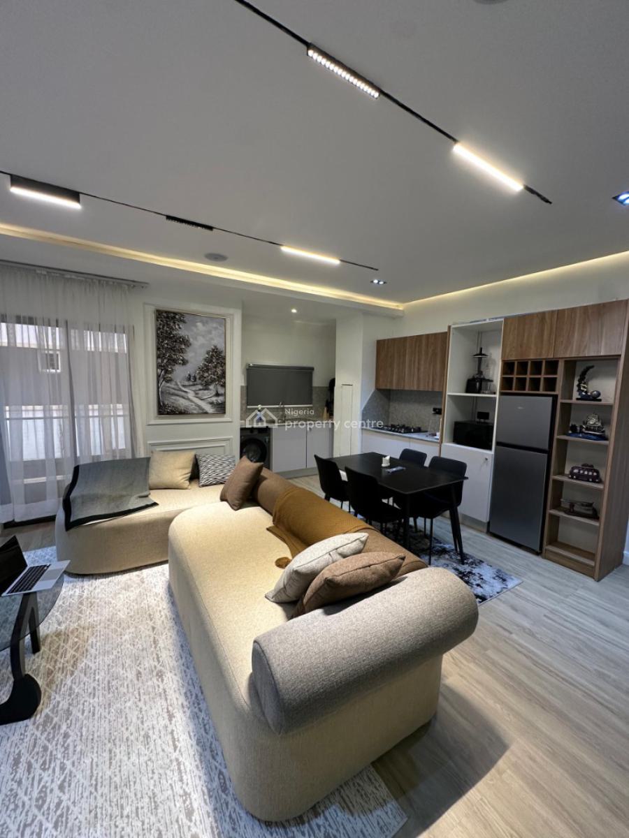Newly Launched Two Bedroom Automated Alexa Smart Maisonette, Freedom Way The Rock Apartments, 3 Olu-babajide Close, Lekki Phase 1, Lekki, Lagos, Flat / Apartment Short Let