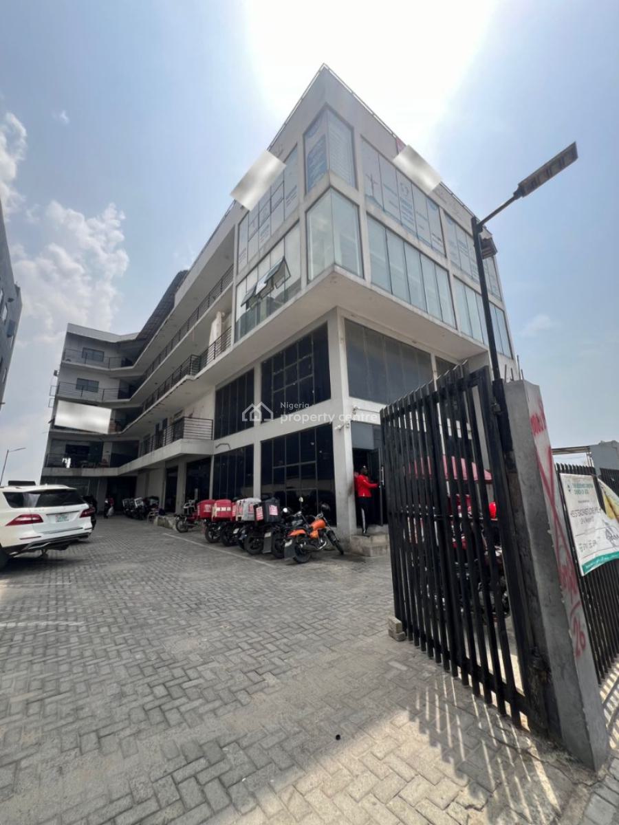 Prime 100 Sqm Shop Space (ground Floor), Osapa, Lekki, Lagos, Office Space for Rent
