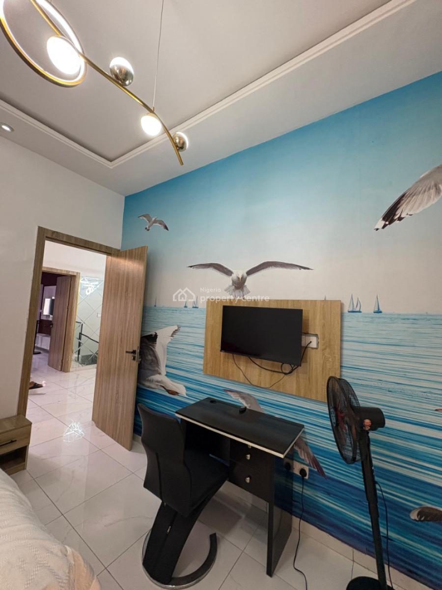 Fully Furnished 4 Bedroom Semi Detached with Pool, Orchid Road, Lekki, Lagos, Semi-detached Duplex for Rent