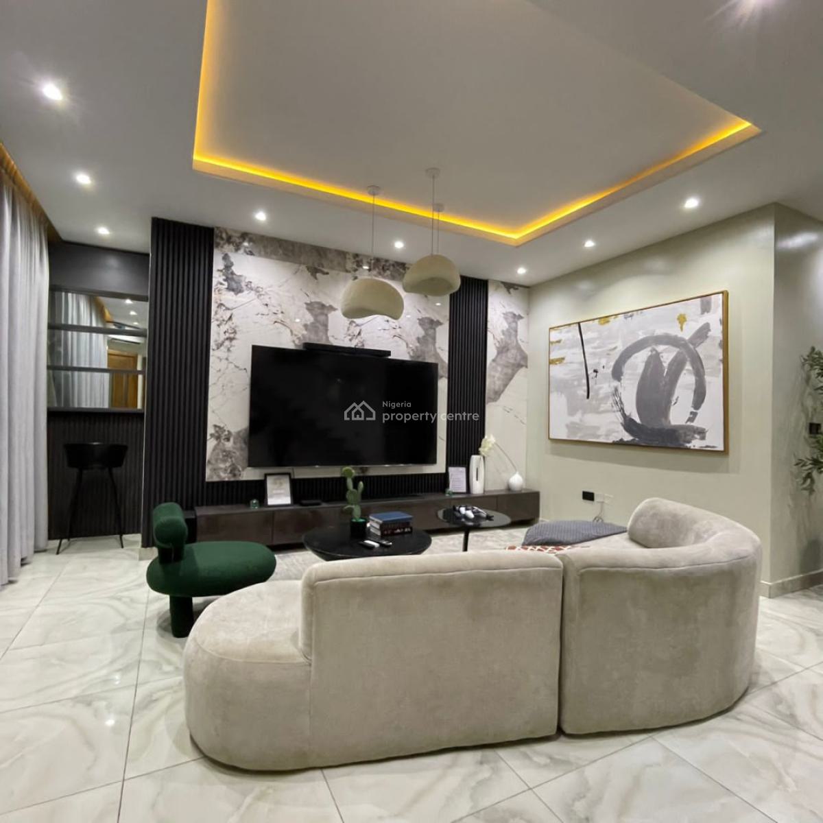 Fully Furnished 2 Bedroom Maisonette Penthouse with Pool, Lekki Phase 1, Lekki, Lagos, Block of Flats for Sale