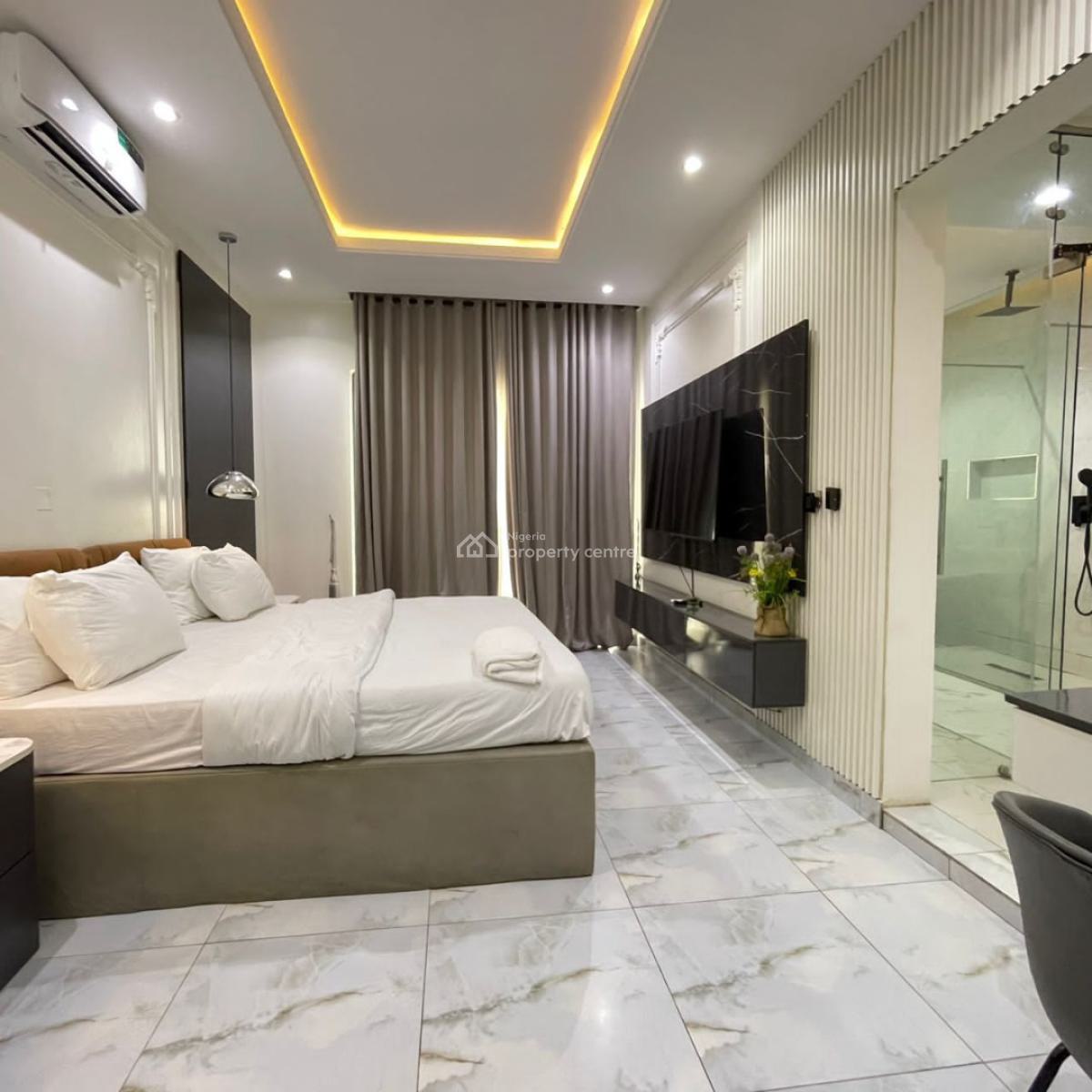 Fully Furnished 2 Bedroom Maisonette Penthouse with Pool, Lekki Phase 1, Lekki, Lagos, Block of Flats for Sale