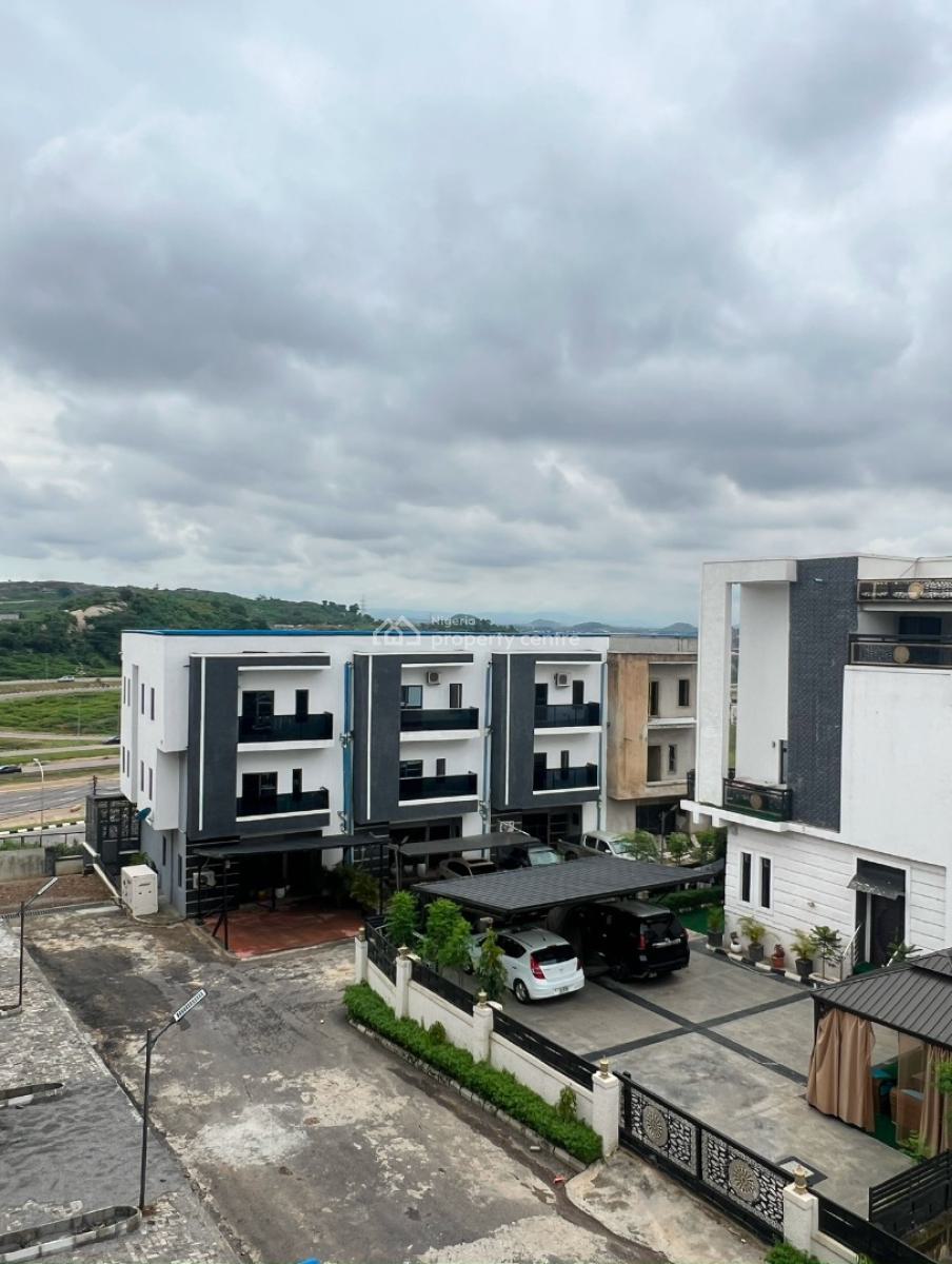 4 Bedroom Town with En-suite Bq, Garki, Abuja, Terraced Duplex for Sale