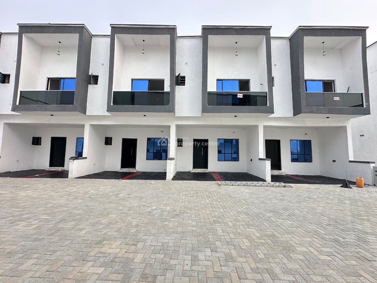Lovely Three (3) Bedroom Terrace with Bq, General Paint, Ajah, Lagos, Terraced Duplex for Sale