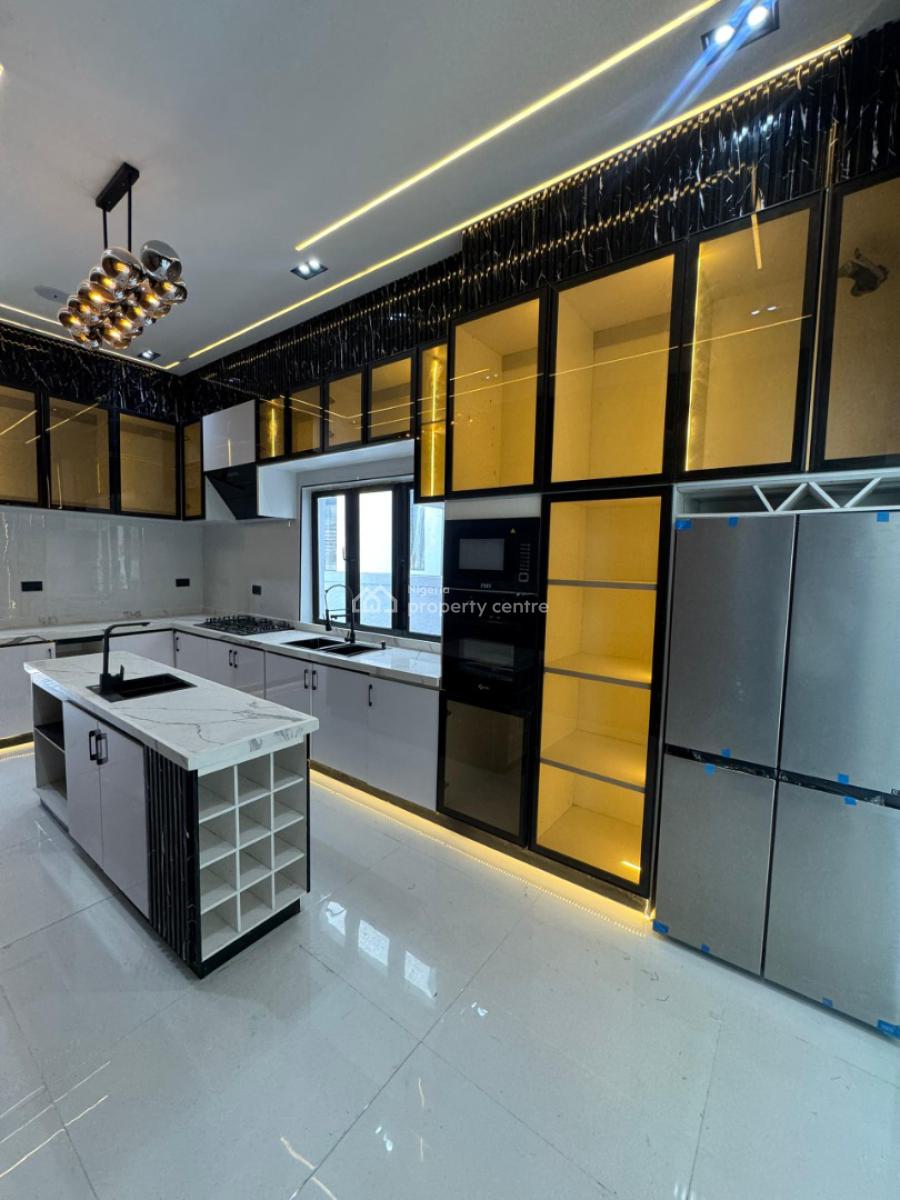 Luxury 5 Bedroom Fully Detached Duplex with Bq, Ikota, Lekki, Lagos, Detached Duplex for Rent