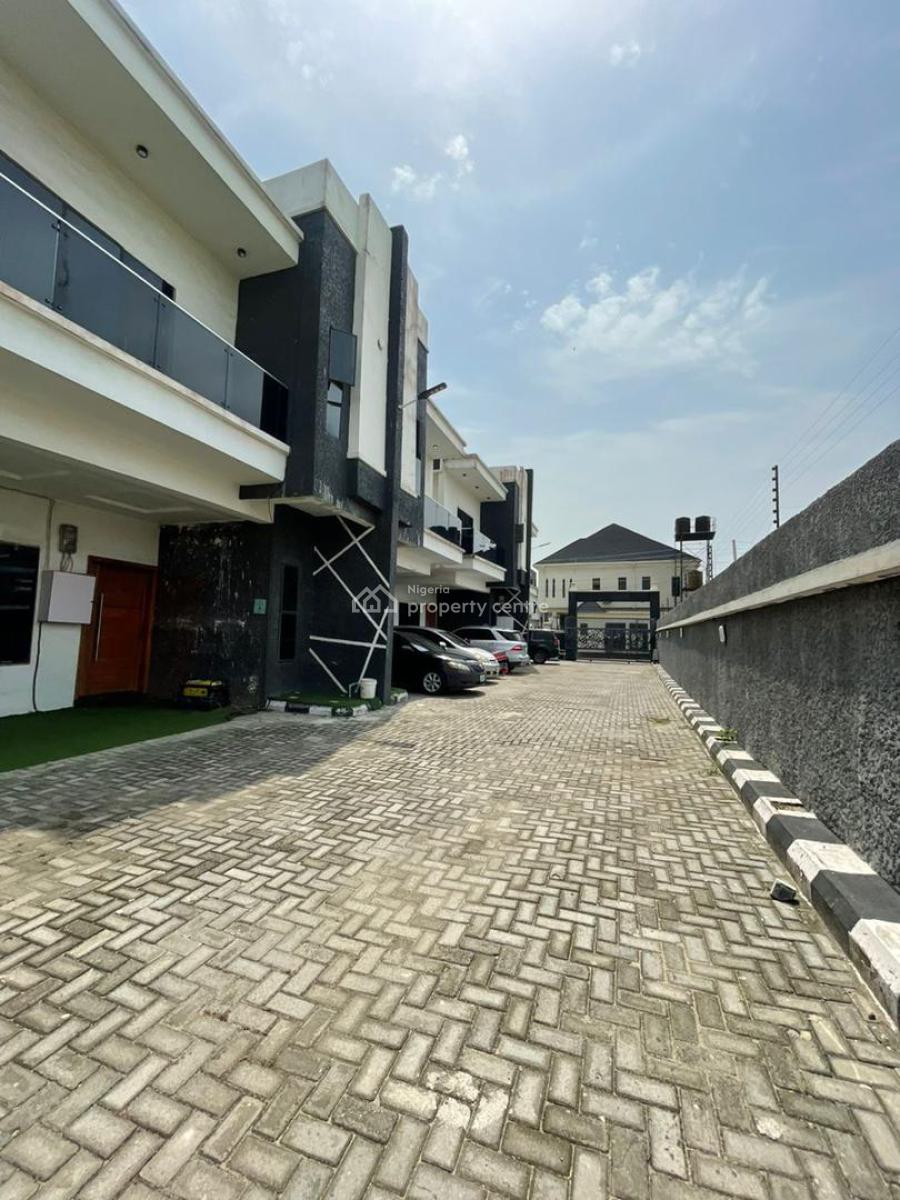 Partially Furnished 4 Bedroom Terrace Duplex, Orchid, Lekki Expressway, Lekki, Lagos, Terraced Duplex for Rent