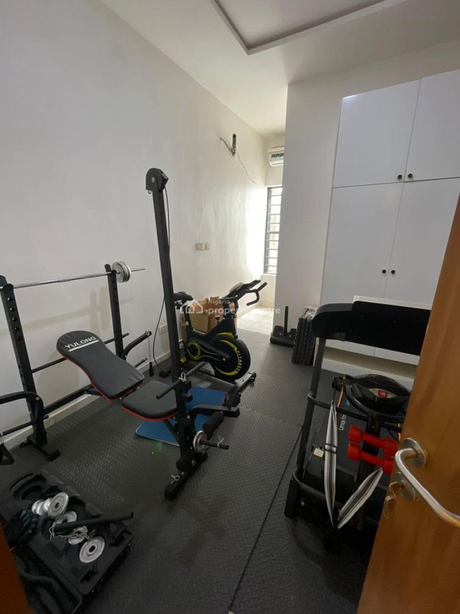 Partially Furnished 4 Bedroom Terrace Duplex with Bq, Ocean Estate Orchid Road, Lekki, Lagos, Terraced Duplex for Rent