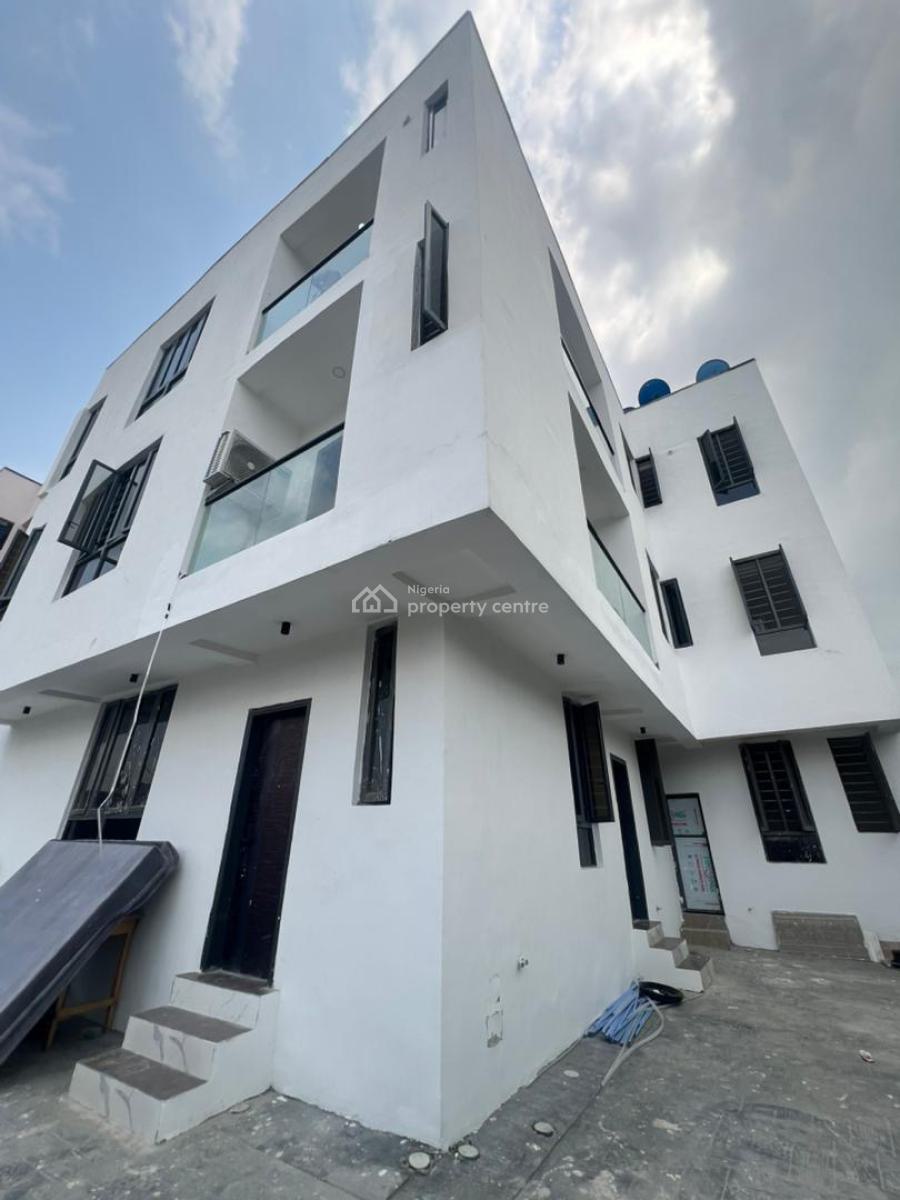 Beautiful Newly Built 3 Bedroom Apartment with Bq in a Secured Estate, Lekki Phase 1, Lekki, Lagos, Flat / Apartment for Rent