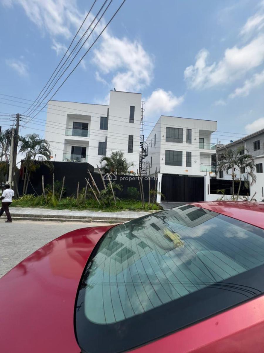 Beautiful Newly Built 3 Bedroom Apartment with Bq in a Secured Estate, Lekki Phase 1, Lekki, Lagos, Flat / Apartment for Rent