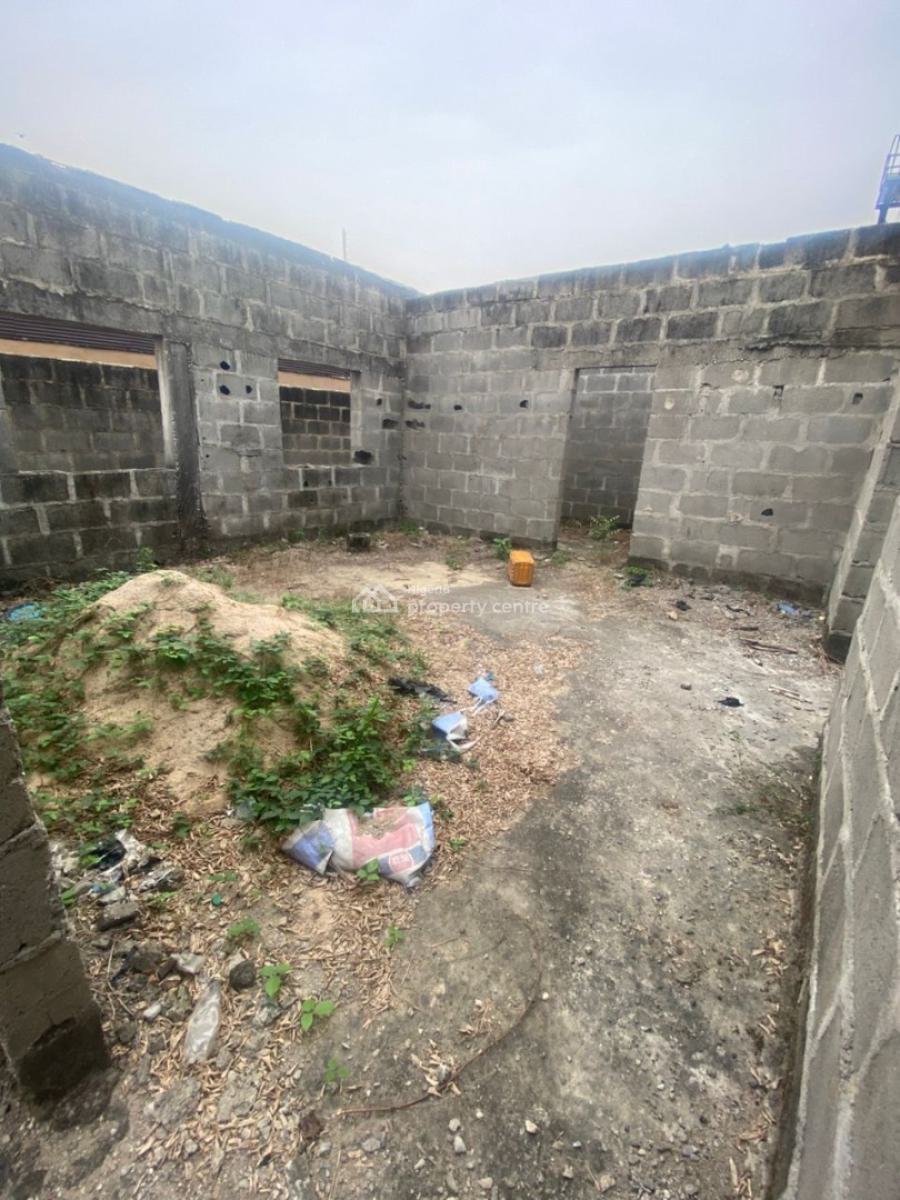 Uncompleted 2 Bedroom and 2 Units Mini Flats, Back of County Aguda, Ogba, Ikeja, Lagos, Detached Bungalow for Sale