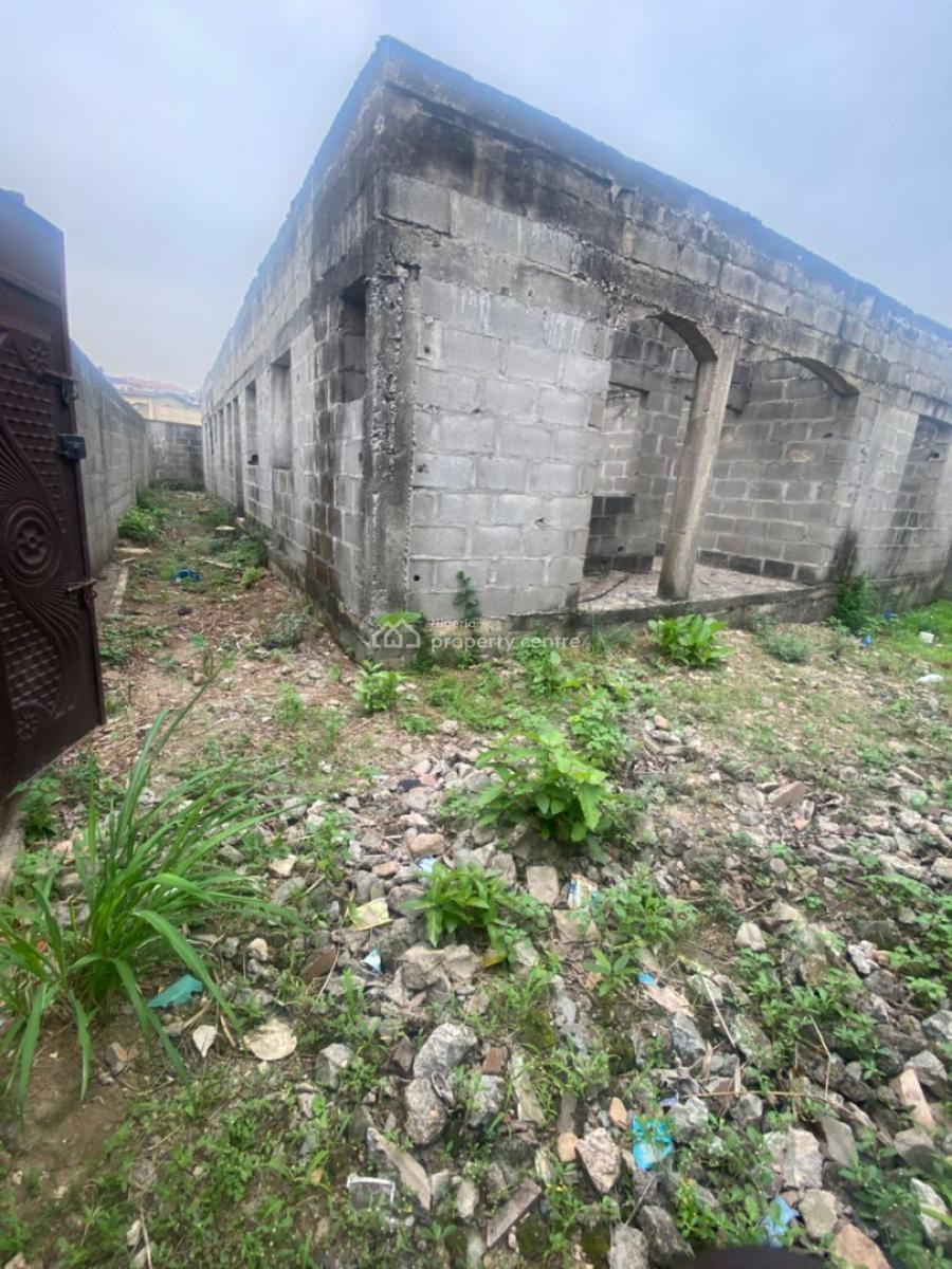 Uncompleted 2 Bedroom and 2 Units Mini Flats, Back of County Aguda, Ogba, Ikeja, Lagos, Detached Bungalow for Sale