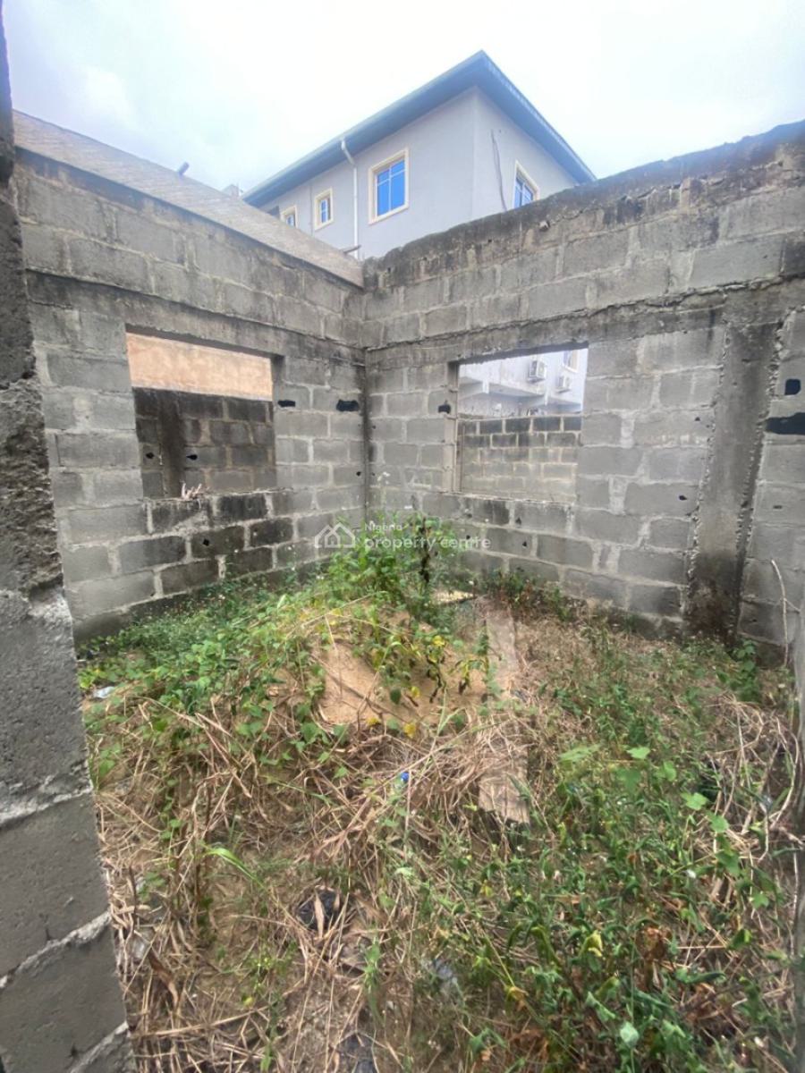 Uncompleted 2 Bedroom and 2 Units Mini Flats, Back of County Aguda, Ogba, Ikeja, Lagos, Detached Bungalow for Sale