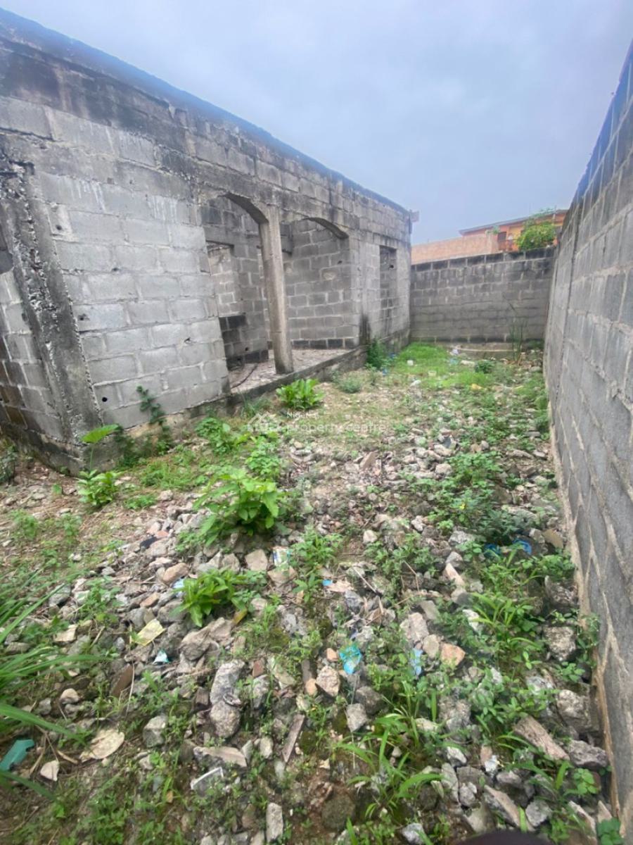 Uncompleted 2 Bedroom and 2 Units Mini Flats, Back of County Aguda, Ogba, Ikeja, Lagos, Detached Bungalow for Sale