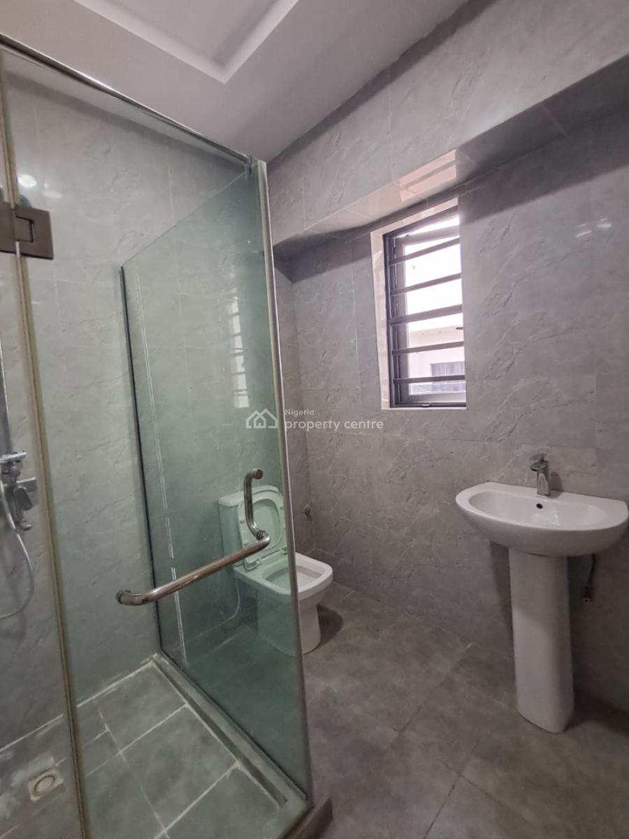 Newly Built 4-bedroom Terrace Duplex with Bq, New Road Alpha Beach, Chevron, Lekki, Lagos, Terraced Duplex for Rent