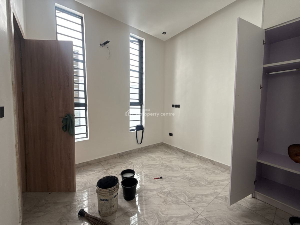 Newly Built 4 Bedrooms Semi-detached House with Self Compound, Chevron, Lekki, Lagos, Semi-detached Duplex for Rent
