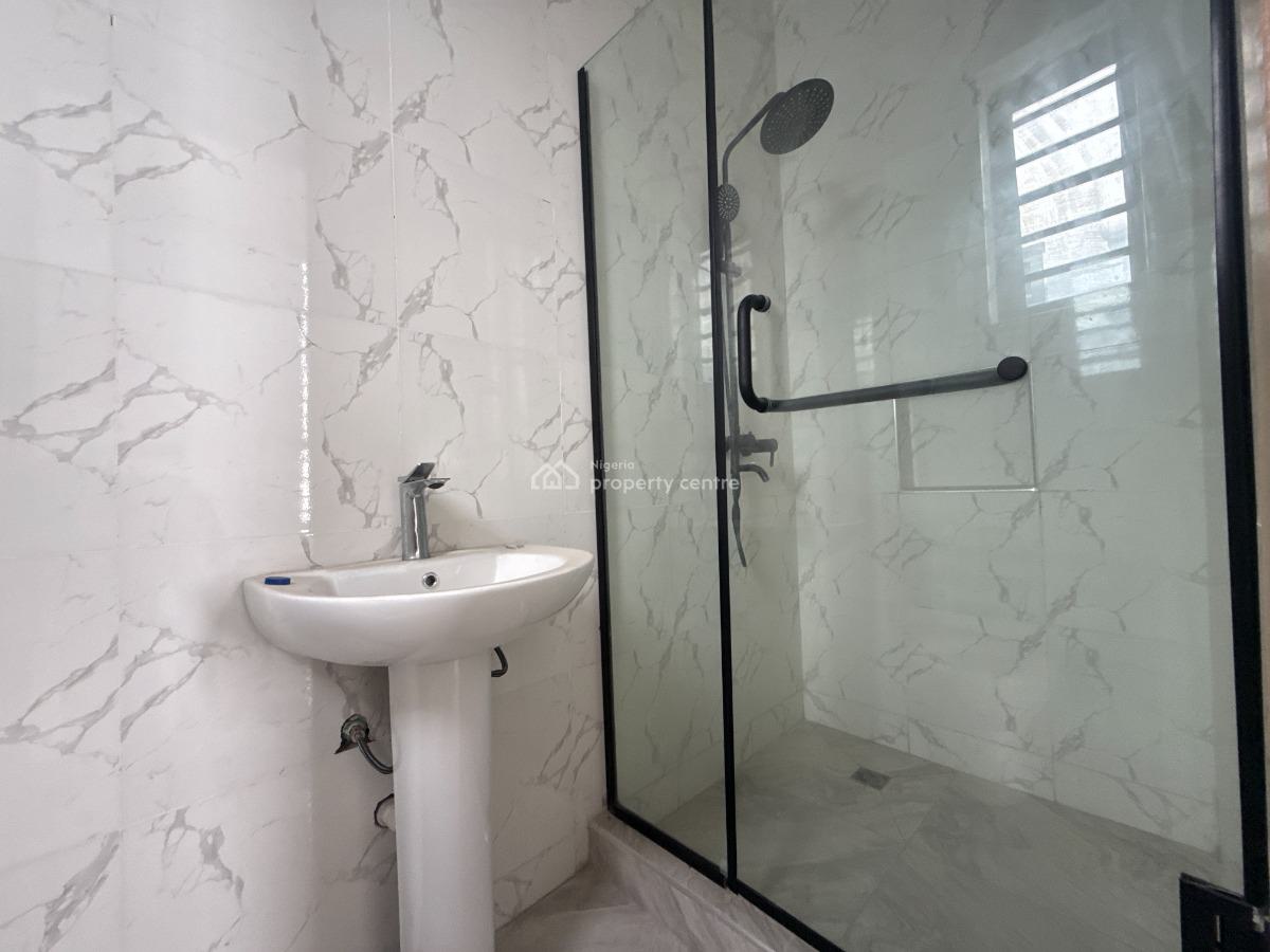 Newly Built 4 Bedrooms Semi-detached House with Self Compound, Chevron, Lekki, Lagos, Semi-detached Duplex for Rent