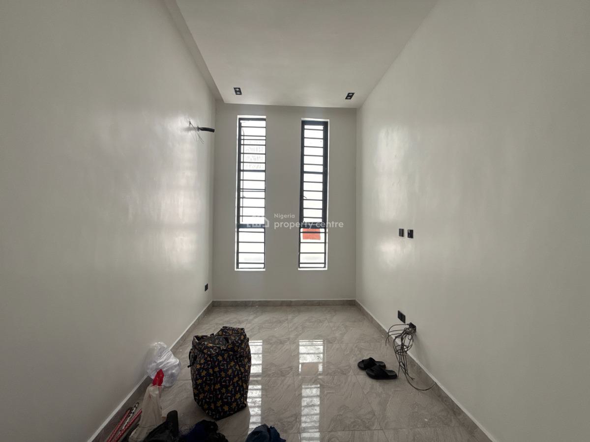 Newly Built 4 Bedrooms Semi-detached House with Self Compound, Chevron, Lekki, Lagos, Semi-detached Duplex for Rent