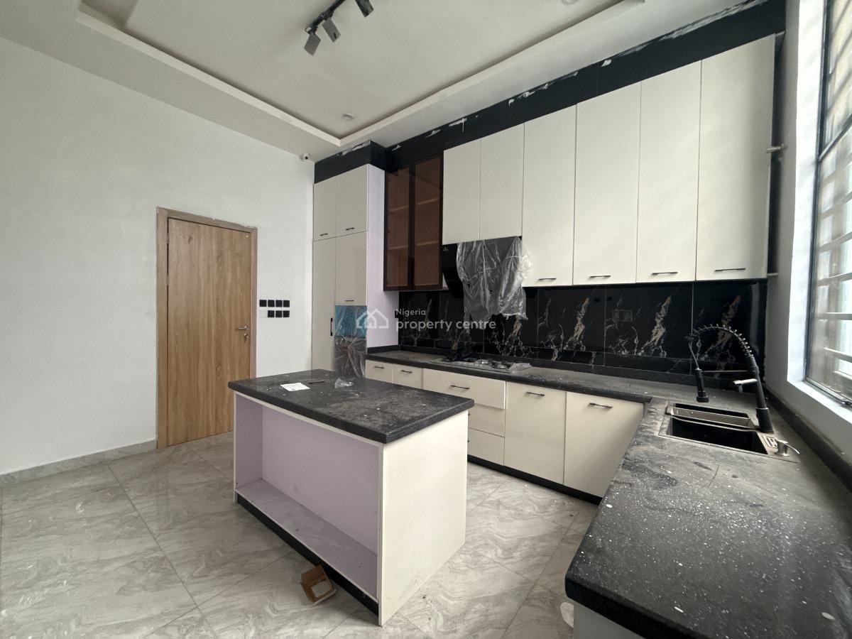 Newly Built 4 Bedrooms Semi-detached House with Self Compound, Chevron, Lekki, Lagos, Semi-detached Duplex for Rent