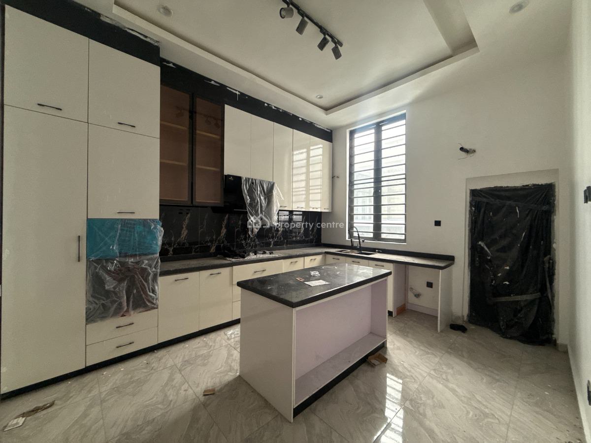 Newly Built 4 Bedrooms Semi-detached House with Self Compound, Chevron, Lekki, Lagos, Semi-detached Duplex for Rent