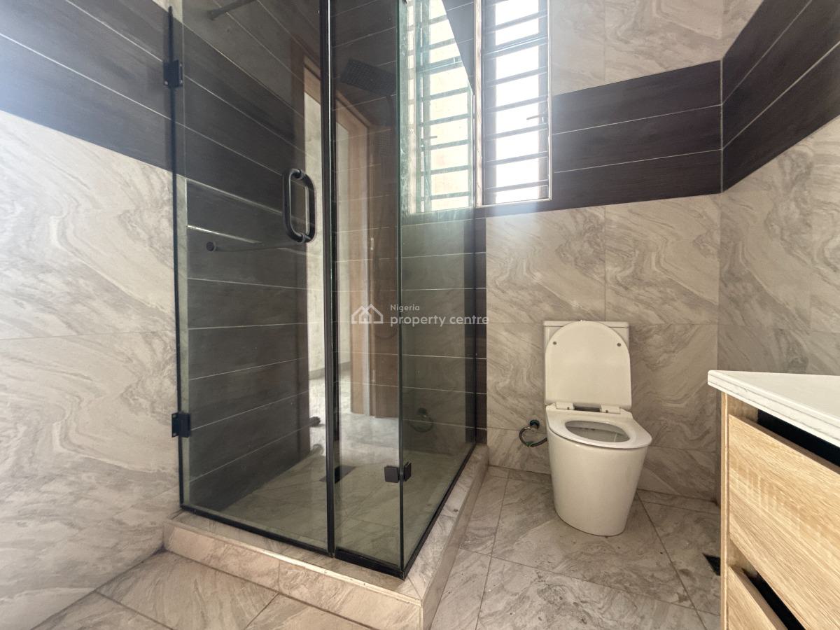 Newly Built 4 Bedrooms Semi-detached House with Self Compound, Chevron, Lekki, Lagos, Semi-detached Duplex for Rent