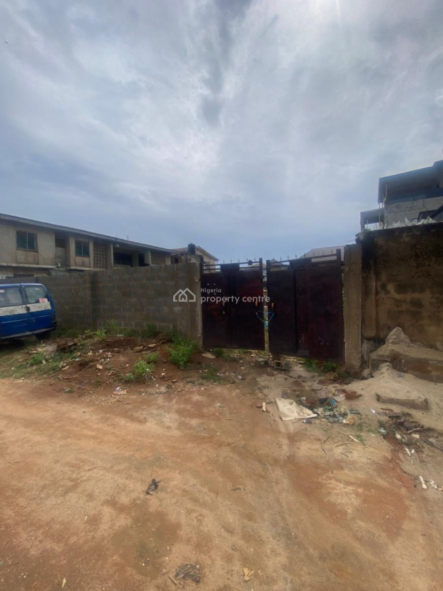 Standard Half Plot of Dry Land Fenced with Gate, Off Funsho Owoyemi Oko Oba, Abule Egba, Agege, Lagos, Residential Land for Sale