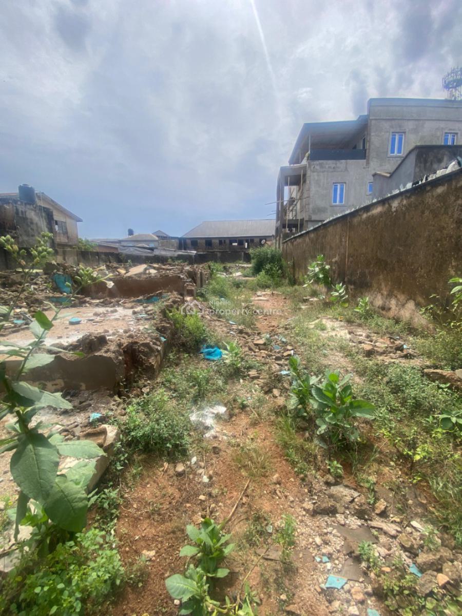 Standard Half Plot of Dry Land Fenced with Gate, Off Funsho Owoyemi Oko Oba, Abule Egba, Agege, Lagos, Residential Land for Sale