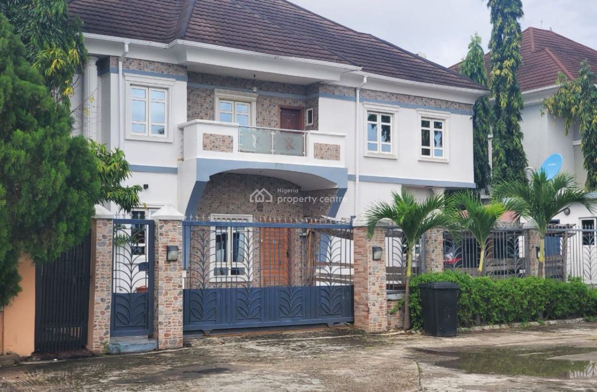 Newly Renovated 5 Bedroom Fully Detached Duplex with a Study Room, Bq, Pinnock Beach Estate, Osapa, Lekki, Lagos, Detached Duplex for Rent