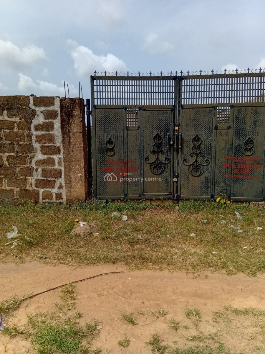Corner Plot of Land Fenced and Gated, Owo Agbara Estate, Obada, Abeokuta South, Ogun, Residential Land for Sale