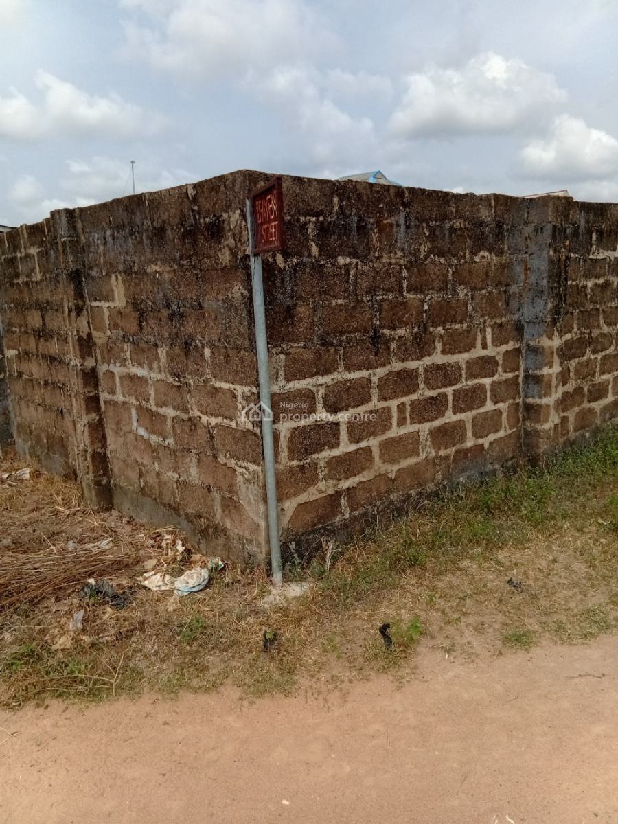 Corner Plot of Land Fenced and Gated, Owo Agbara Estate, Obada, Abeokuta South, Ogun, Residential Land for Sale