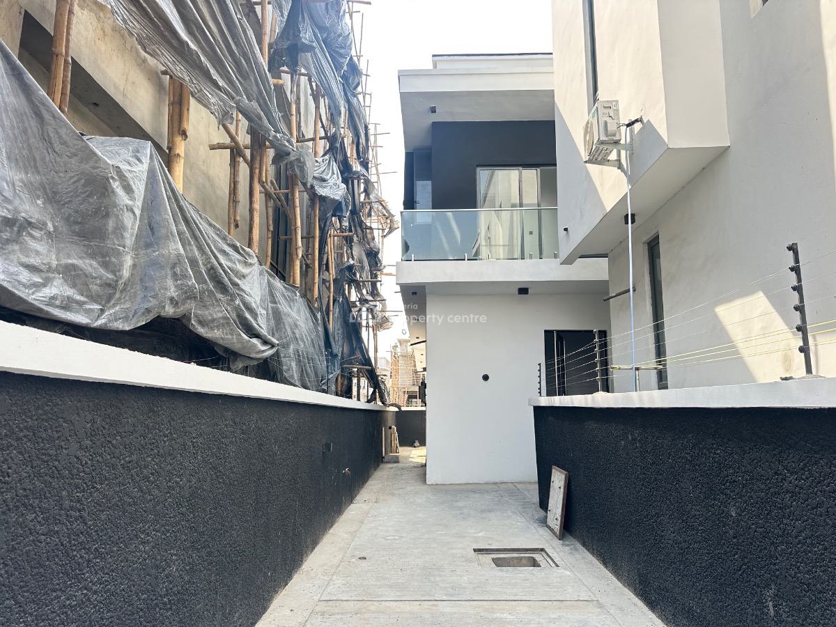 Elegant 4 Bedroom Semi-detached Duplex with Bq, Chevron Tollgate, Lekki, Lagos, Semi-detached Duplex for Sale