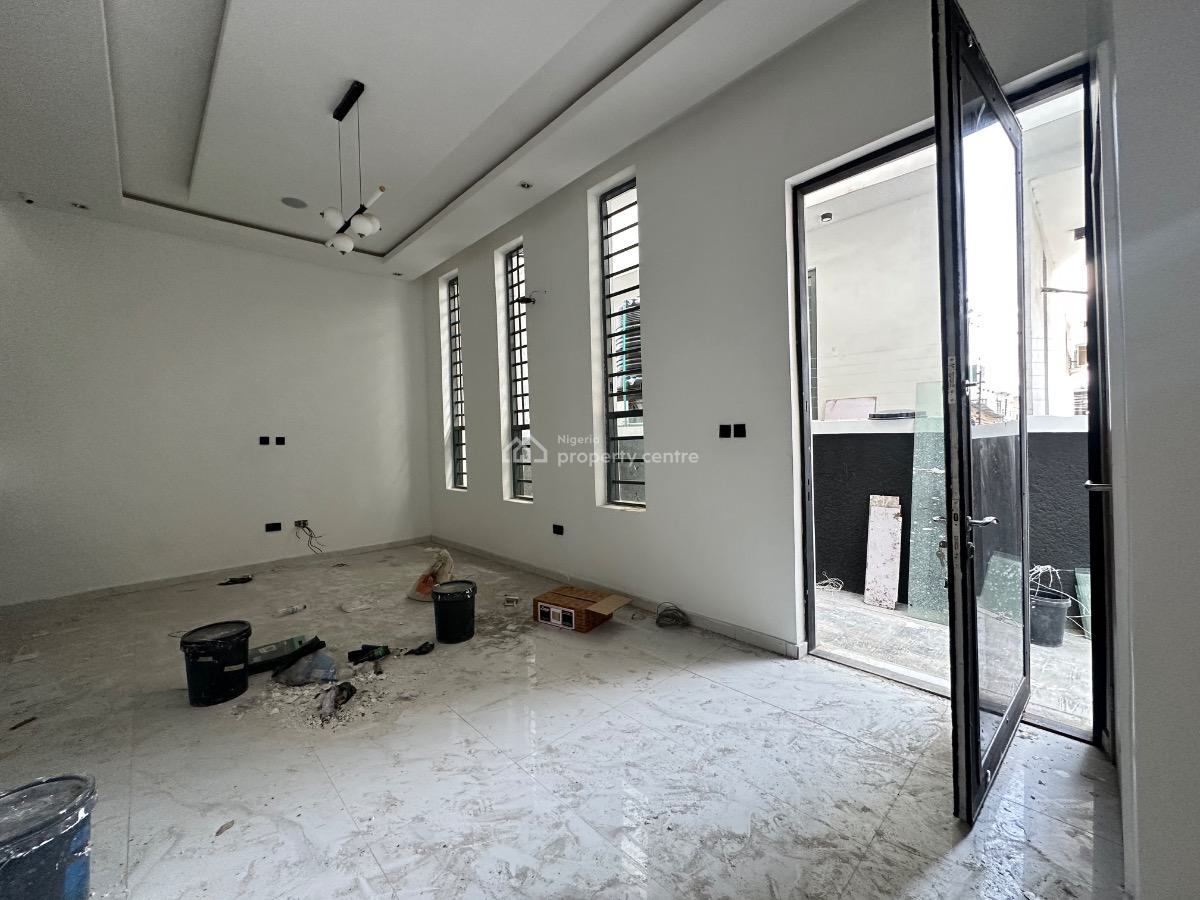 Elegant 4 Bedroom Semi-detached Duplex with Bq, Chevron Tollgate, Lekki, Lagos, Semi-detached Duplex for Sale