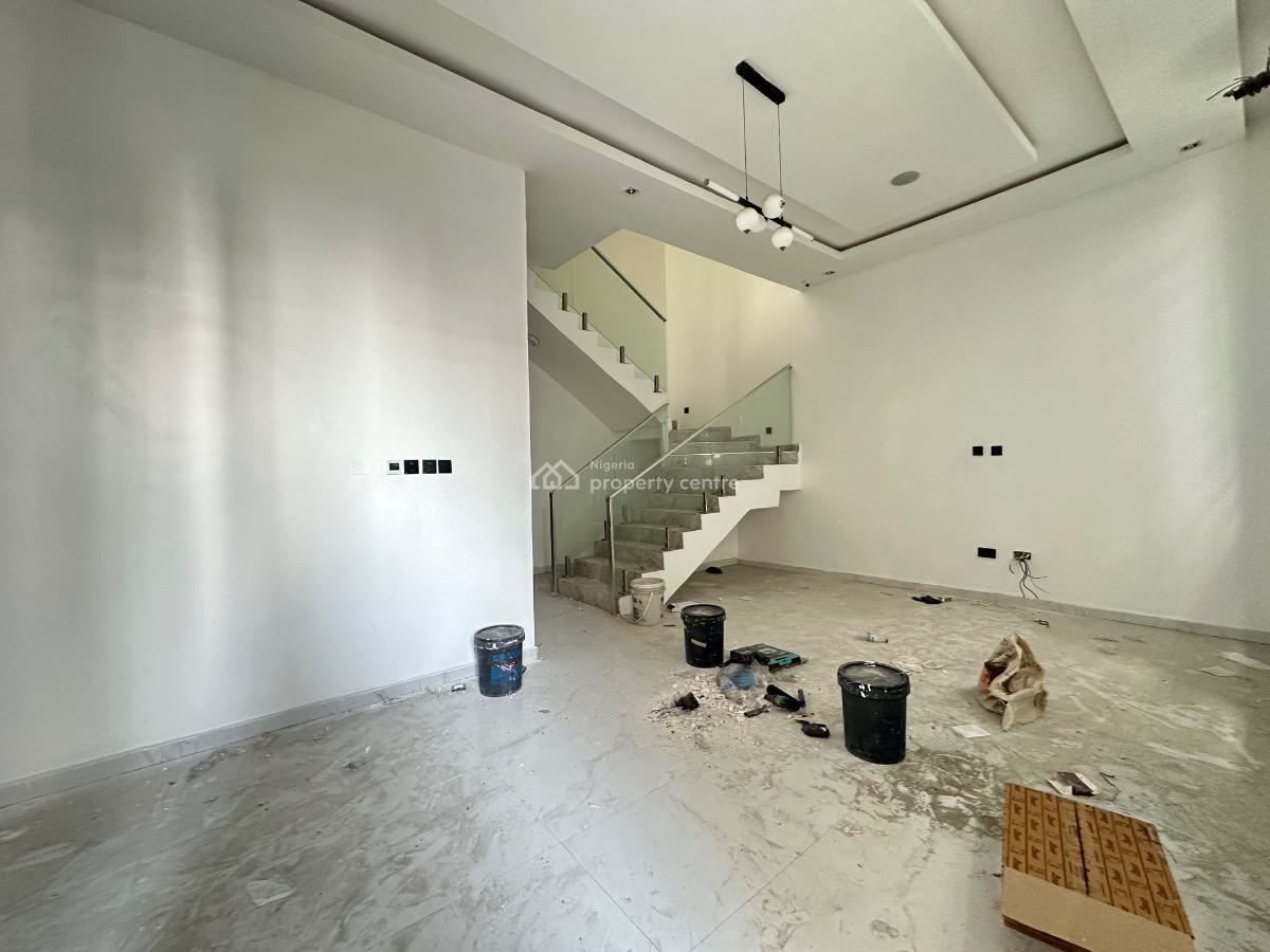 Elegant 4 Bedroom Semi-detached Duplex with Bq, Chevron Tollgate, Lekki, Lagos, Semi-detached Duplex for Sale