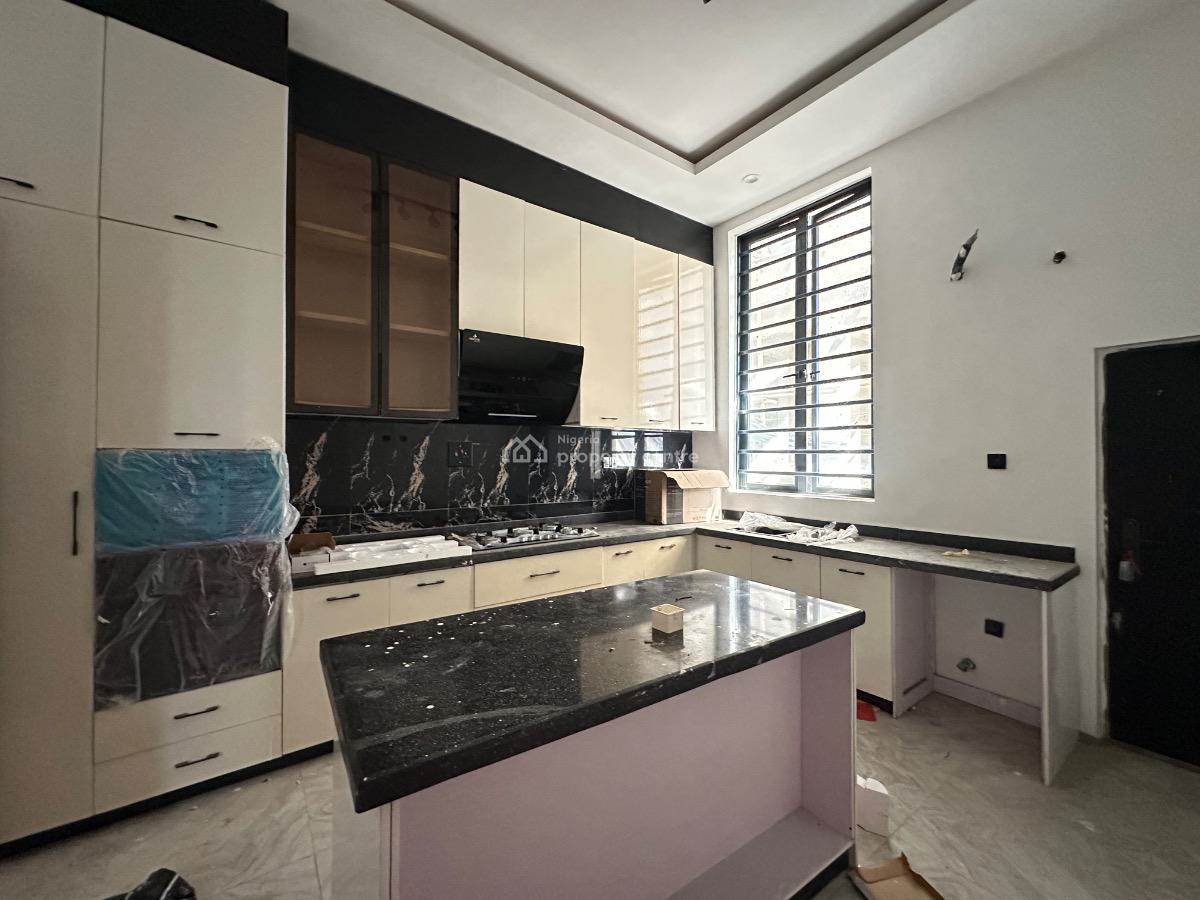 Elegant 4 Bedroom Semi-detached Duplex with Bq, Chevron Tollgate, Lekki, Lagos, Semi-detached Duplex for Sale