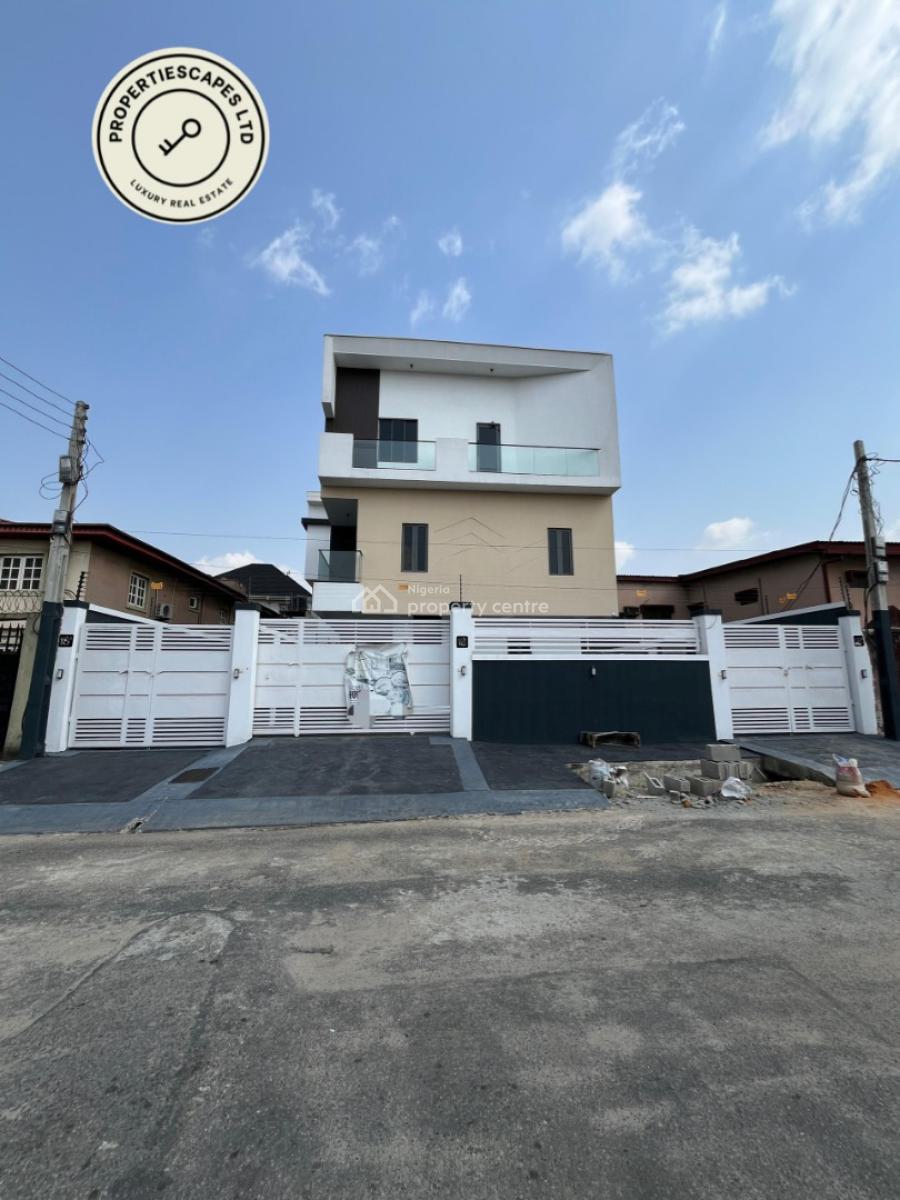 4-bedroom Detached Duplex Plus 2-bqs and Laundry Room, Ogba, Ikeja, Lagos, Detached Duplex for Sale